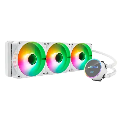 ABYSM ARTIC 360mm ARGB White AIO Liquid Cooler
