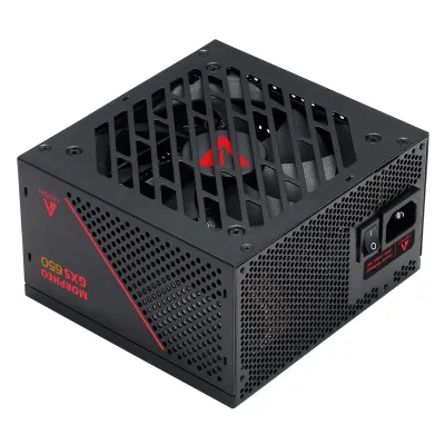 ABYSM MORPHEO GX5 fuente ATX 650W 20+4 pin Negra