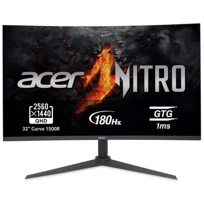 Acer Nitro XZ320QU S3 31.5″ VA QHD 180Hz 1ms 1500R Curva