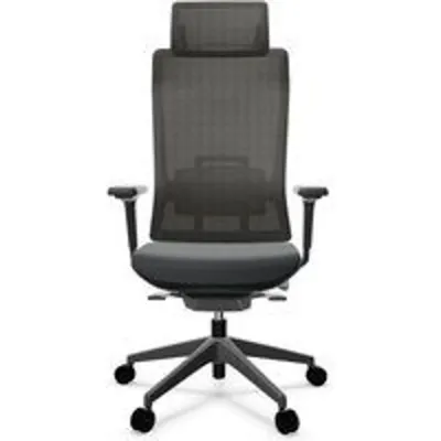 Actiu TNK Flex Carbon Black Silla de Oficina Negra