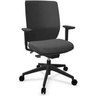 Actiu Trim 50 Silla de Oficina Negra