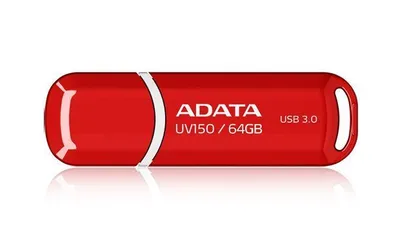 ADATA 64GB DashDrive UV150 unidad flash USB USB tipo A 3.2 Gen 1 (3.1 Gen 1) Rojo