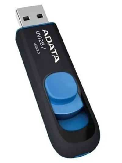 ADATA DashDrive UV128 16GB unidad flash USB USB tipo A 3.2 Gen 1 (3.1 Gen 1) Negro, Azul