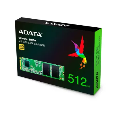 ADATA SU650 M.2 SATA III 512GB 3D NAND