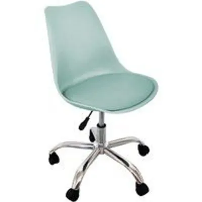 Adec Enjoy Silla de Escritorio con 5 Ruedas Verde