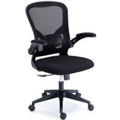 Adec Lexi Silla de Oficina Giratoria con Altura Regulable Negro