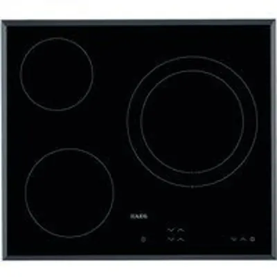 AEG HK623021FB Placa Vitrocerámica 3 Zonas 60cm Negro