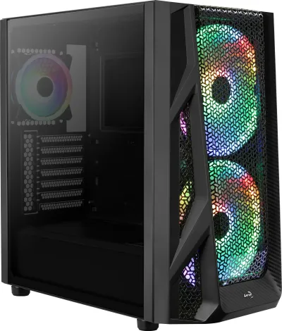 Aerocool AirHawk Duo Torre Negra