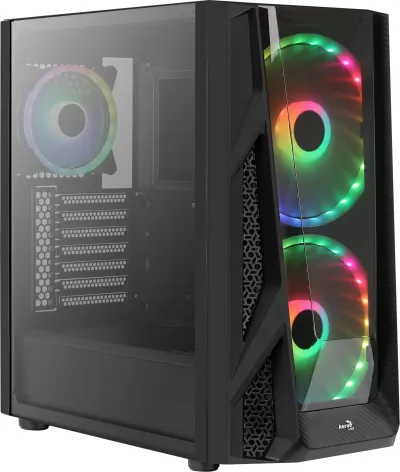 Aerocool NightHawk Duo Torre Negra