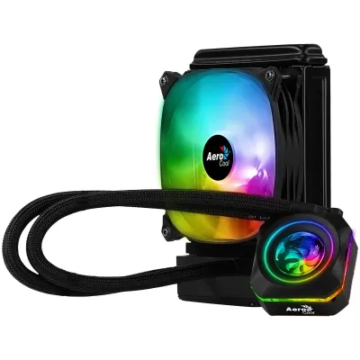 Aerocool Pulse L120F Refrigeración Líquida AIO Negro