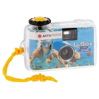 Agfaphoto LeBox Ocean Cámara Desechable Acuática 27 Exposiciones