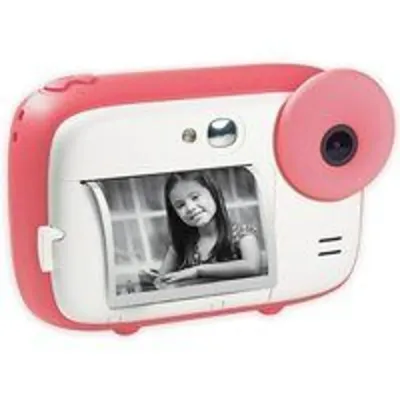 AgfaPhoto Realikids Instant Cam Cámara Infantil Instantánea Rosa