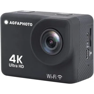 AgfaPhoto Realimove AC9000 Deportiva 4K WiFi Negra