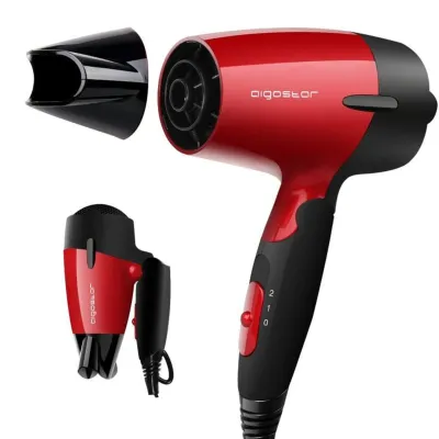 Aigostar Linda 32MBB Secador de Pelo de Viaje Plegable 1500W