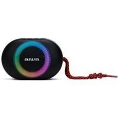 Aiwa BST-330RD Altavoz Portátil Bluetooth 10W Negro/Rojo