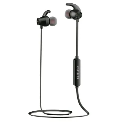 Aiwa ESTBT-400 Auriculares Bluetooth Negros