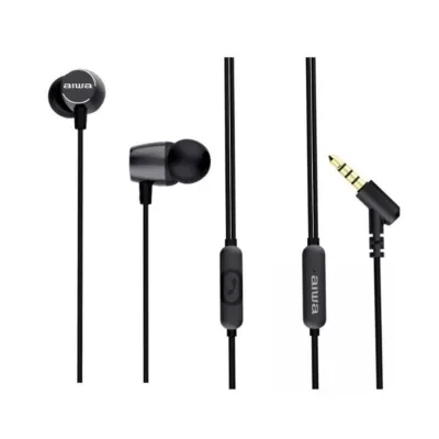 Aiwa ESTM-30BK Auriculares In-ear Cable Negro