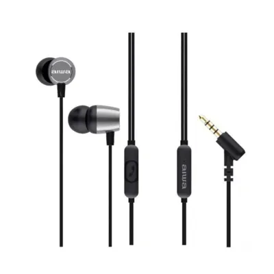 Aiwa ESTM-30SL Auriculares In-Ear con Cable Plateados
