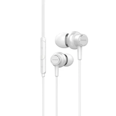 Aiwa ESTM-500BK Auriculares Intraauditivos Blancos