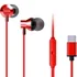 Aiwa ESTM_50USB_C_RD Intraauditivos con Micrófono Rojo