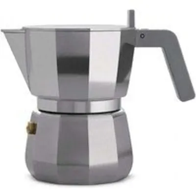 Alessi Moka Cafetera Italiana 3 Tazas Plata