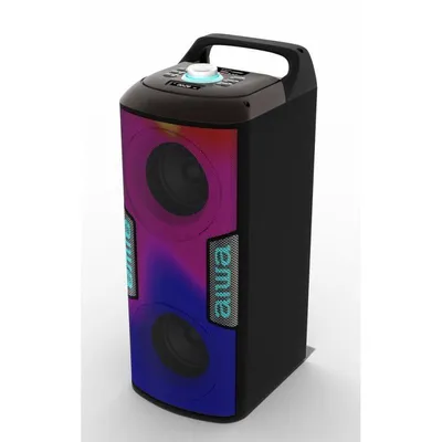 Altavoces Aiwa Portátiles Estéreo Bluetooth 16W con TWS, radio FM y micrófono