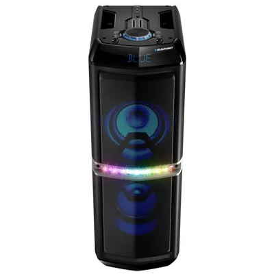 Altavoces Blaupunkt Monofónico Portátil Bluetooth y cable 800W LED y radio FM