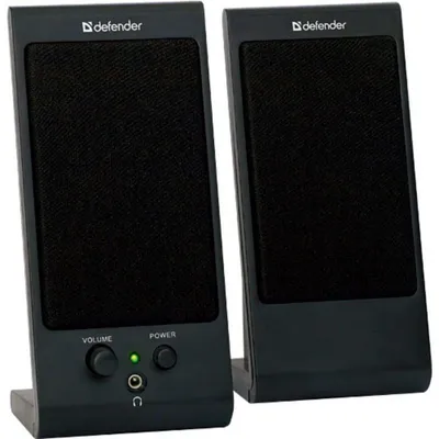 Altavoces Defender 2.0 Alámbricos 4 W con alimentación USB y salida auriculares