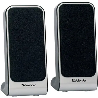 Altavoces Defender 2.0 BookShelf Alámbricos 4W con USB y entrada jack 3,5 mm