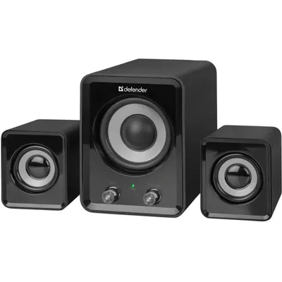 Altavoces Defender 2.1 Alámbricos 11 W USB con bajos ajustables para PC