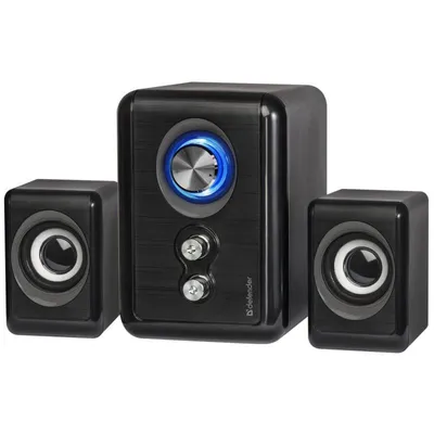 Altavoces Defender V11 de sobremesa alámbricos 11 W con control de bajos y USB