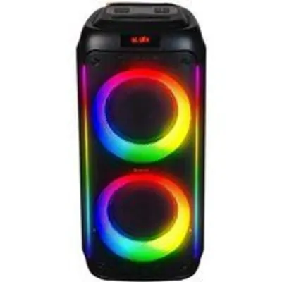 Altavoces Denver Bluetooth inalámbricos 100W con USB, microSD y micrófono integrado