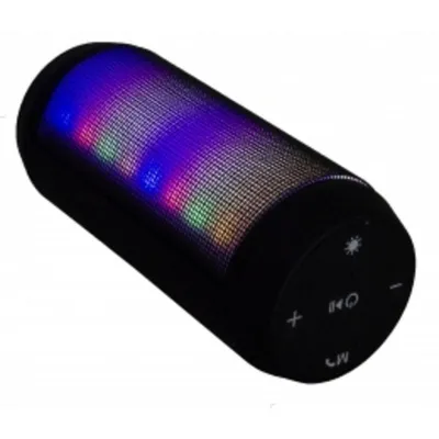 Altavoces Esperanza Cilíndricos Bluetooth y cable 5W con FM, MicroSD y LED