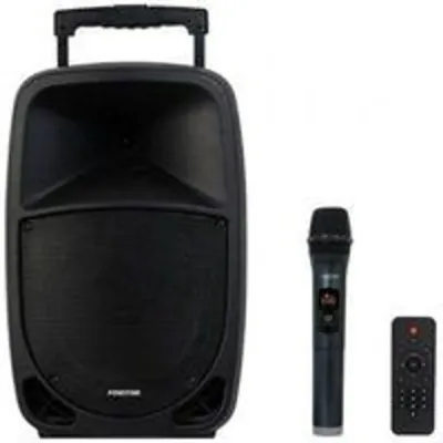 Altavoces Fonestar MALIBU-310 Portátiles Bluetooth 100W con micrófono UHF y trolley