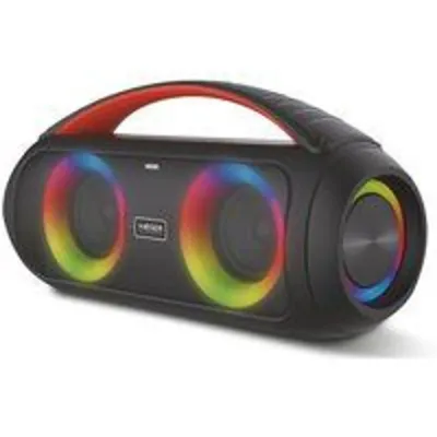 Altavoces Haeger Portátiles Inalámbricos 40W Bluetooth USB-C y MicroSD Negro