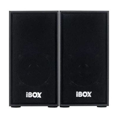 Altavoces iBox 2 vías alámbricos 10 W con control giratorio y plug and play