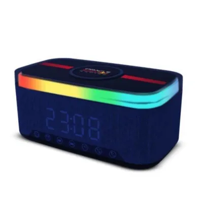 Altavoces Red Bull Inalámbricos Despertador Bluetooth 6W Radio LED Batería 1200mAh