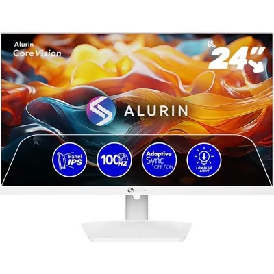 Alurin ALU-24-100IPS-F 24 Pulgadas IPS FHD 100Hz FreeSync Blanco