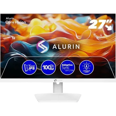 Alurin ALU-27-100IPS-F 27" FHD 100Hz FreeSync Blanco