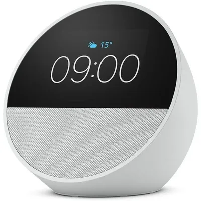 Amazon Echo Spot 2024 Despertador Inteligente Blanco