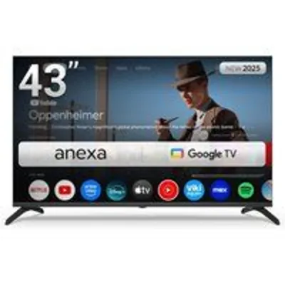Anexa SMART43C02UG 43" DLED 4K Ultra HD Smart TV Google TV HDR10