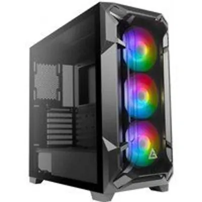 Antec DF600 Flux Cristal Templado USB 3.0 Negra