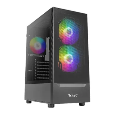 Antec NX410 Gabinete ATX con Ventana Templada ARGB USB 3.0 Gris