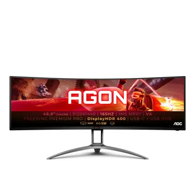 AOC AG493UCX2 Pantalla PC 49" 5120x1440 QHD LED