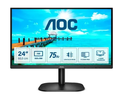 AOC B2 24B2XDM 23.8" Full HD LCD Negra