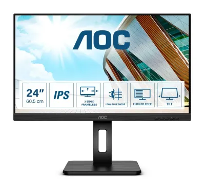 AOC Q24P2Q 23.8" 2560x1440 LED Monitor Negra