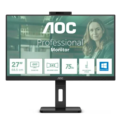 AOC Q27P3CW Monitor 27 pulgadas Quad HD LED Negro