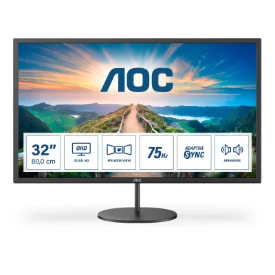AOC V4 Q32V4 Pantalla para PC 31.5" 2560x1440 QHD LED Negro