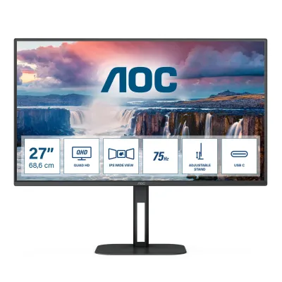 AOC V5 Q27V5C/BK 27" QHD LED Negro