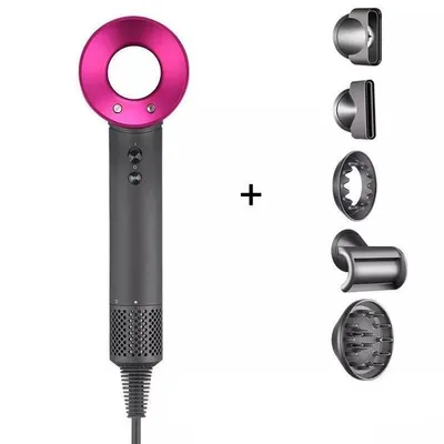 Arzopa Súper 1600W Secador de Pelo Rosa